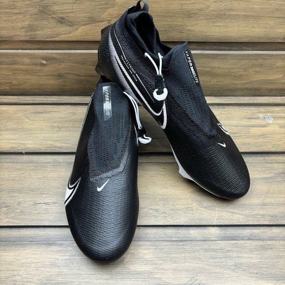 Nike Vapor Edge Elite‎ 360 Black Football Cleats Men\'s Size 16 WIDE CV6317-001 main image 9